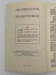 List of AA Groups as of August 1948 Booklet West Coast Collection