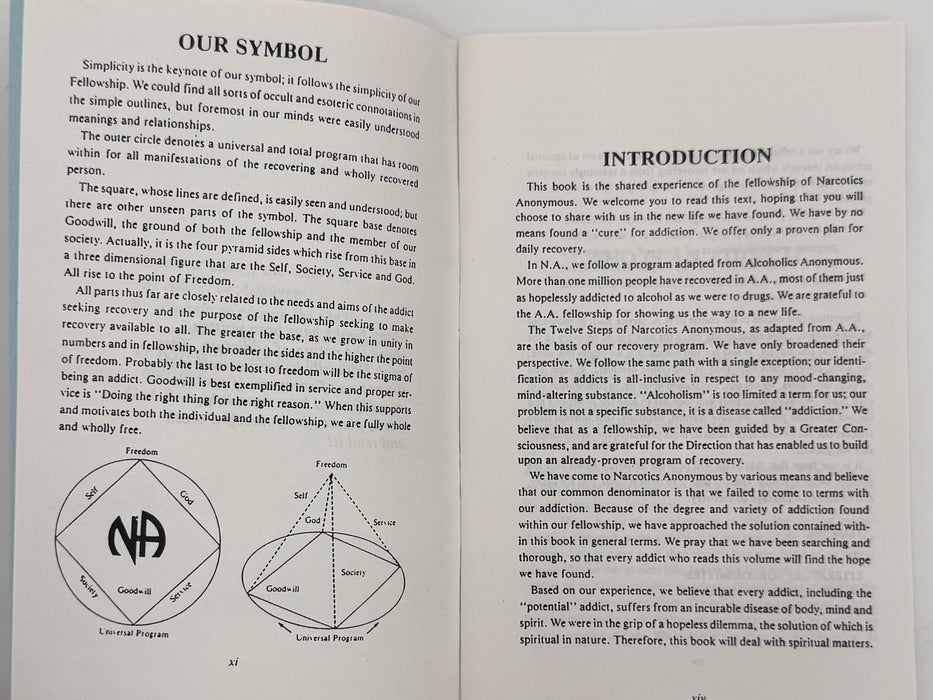 Narcotics Anonymous — “Baby Blue” Basic Text