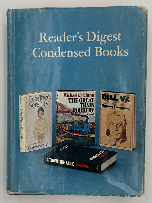 Reader's Digest Condensed Books: BILL W. by Robert Thomsen - 1976
