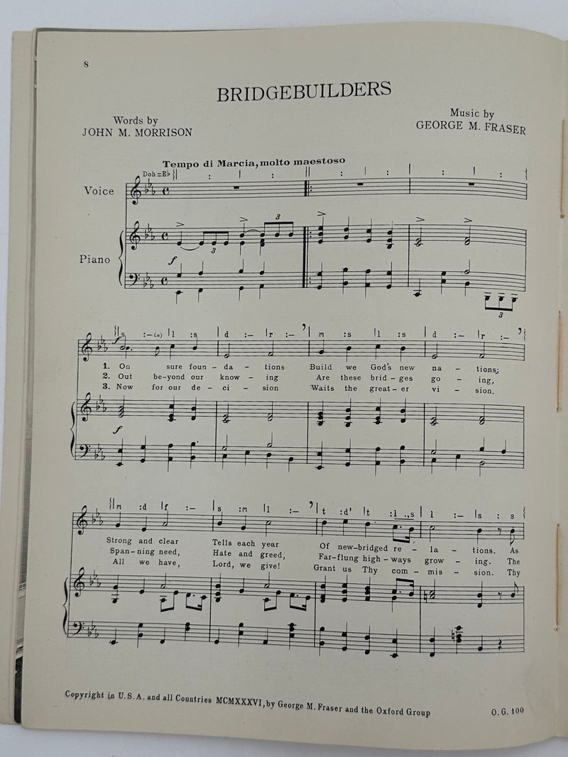 Songs of the Rising Tide - Oxford Group