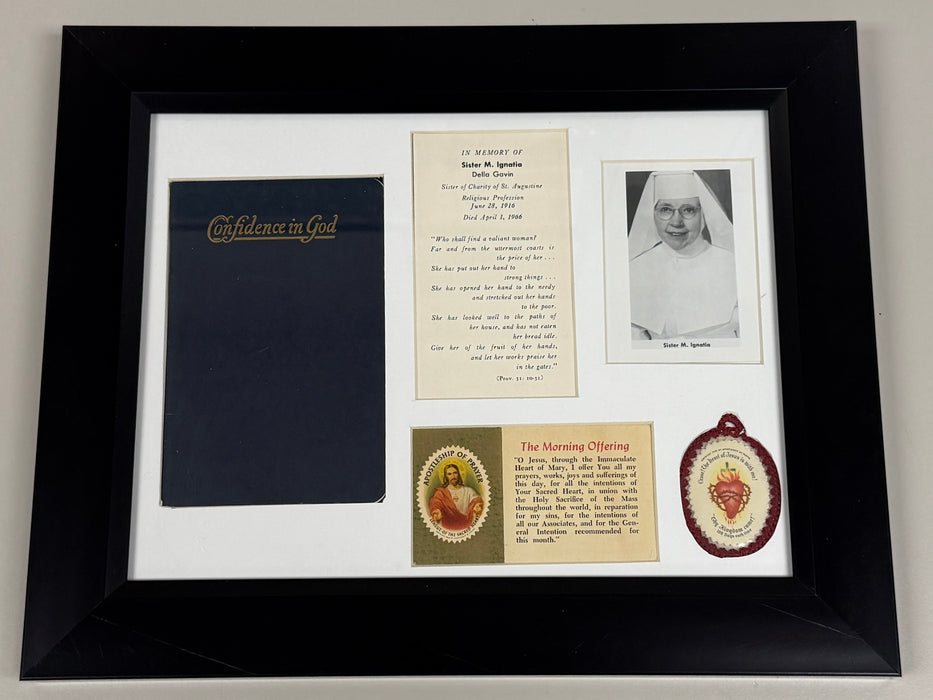Sister Ignatia Recovery & Devotional Framed Collection