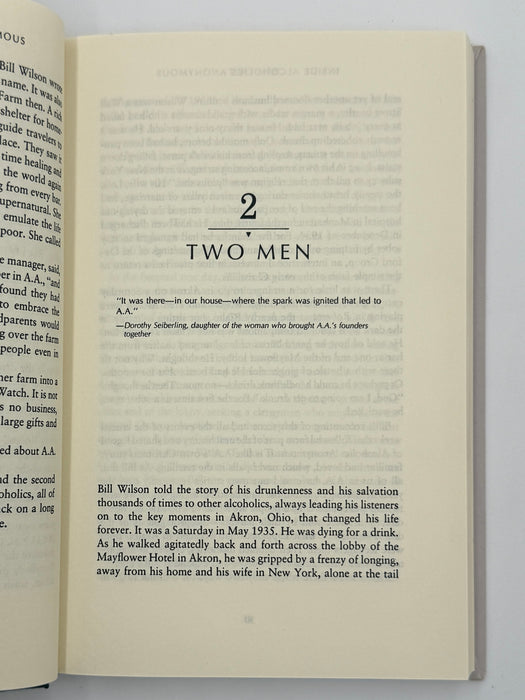 Getting Better: Inside Alcoholics Anonymous by Nan Robertson - 1st Printing from 1988