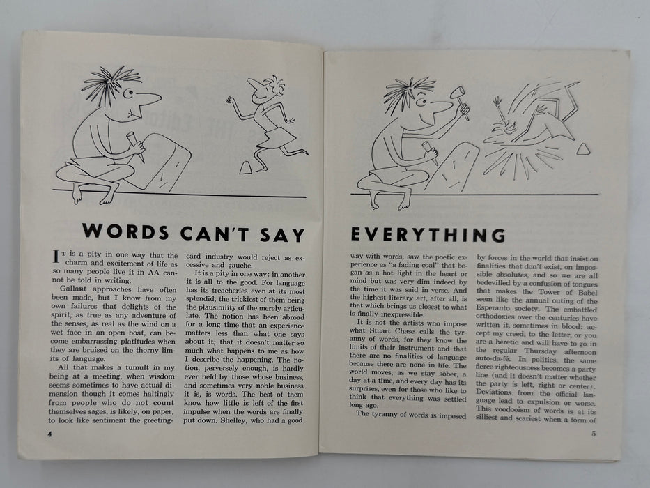 AA Grapevine from September 1958