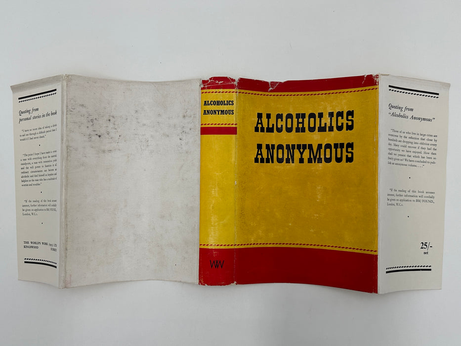 Alcoholics Anonymous UK First Edition 2nd Printing from 1956 - Great Britain West Coast Collection