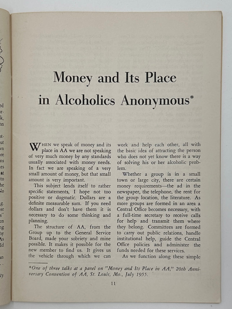 AA Grapevine from November 1955