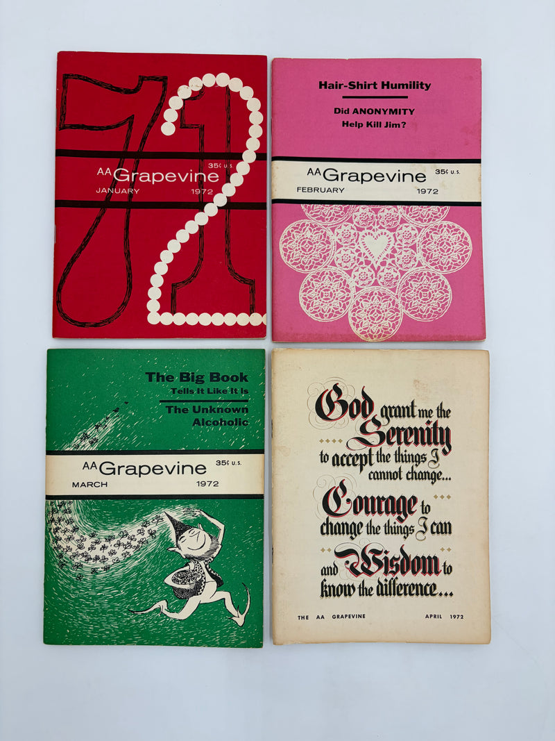 AA Grapevine Complete Set 1972
