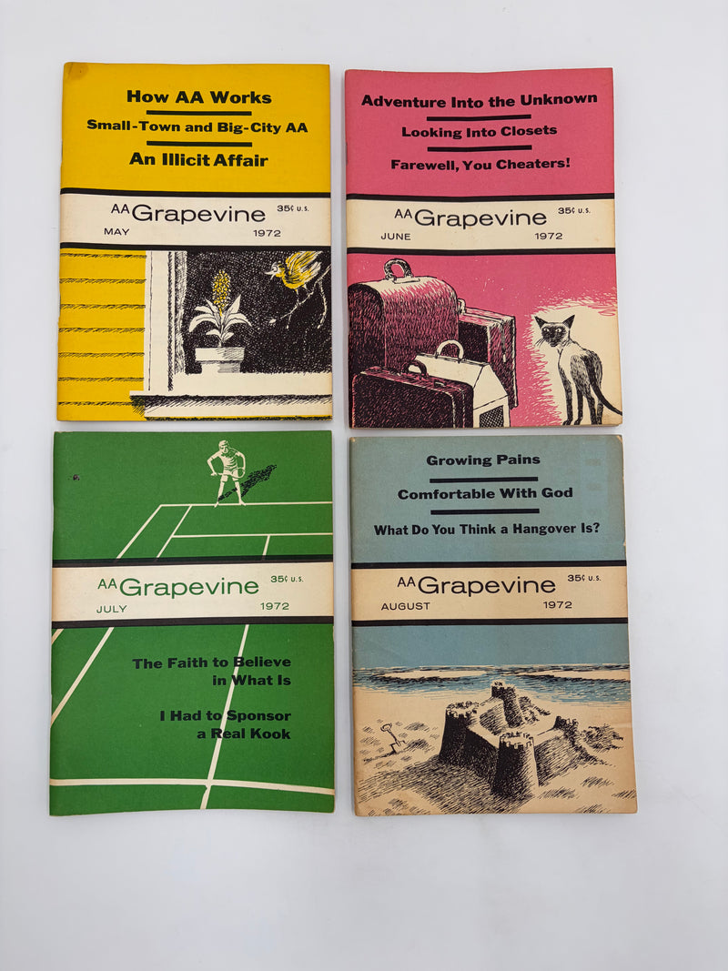 AA Grapevine Complete Set 1972