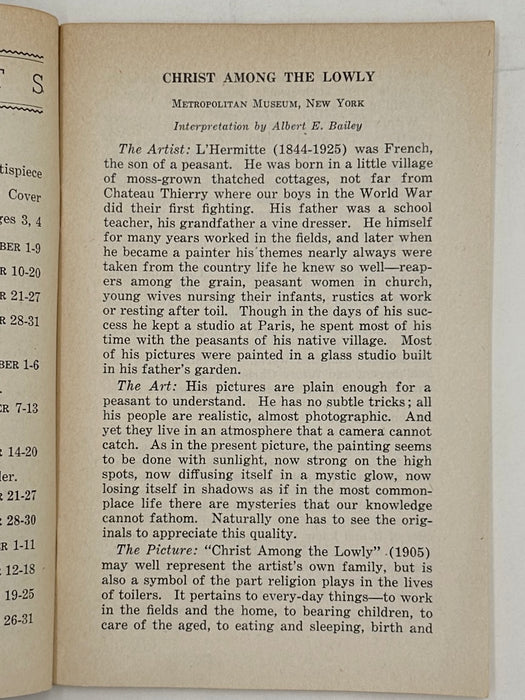 The Upper Room - October - December 1937