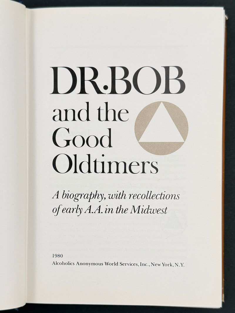 Alcoholics Anonymous History Collection — Four Conference-Approved Books with Original Dust Jackets