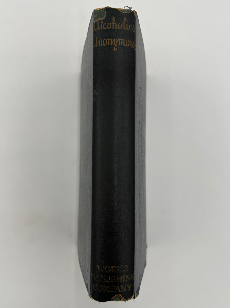 Alcoholics Anonymous First Edition 8th Printing from 1945 - RDJ Recovery Collectibles