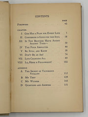 The Eight Points of the Oxford Group by C. Irving Benson - Fifth Printing from 1937 West Coast Collection