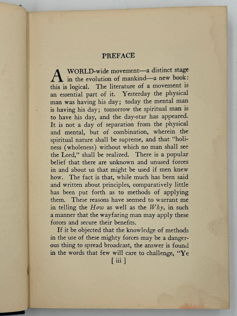 The How and Why of the Emmanuel Movement by Thomas Parker Boyd - 1914