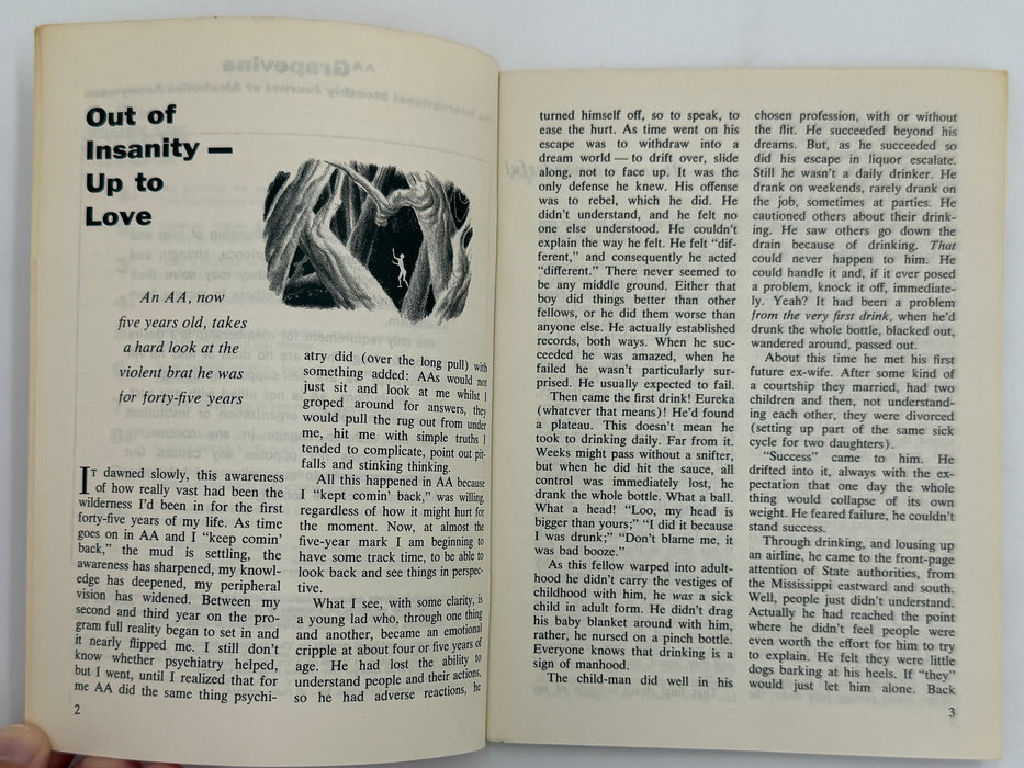 AA Grapevine - Out Of Insanity - February 1966