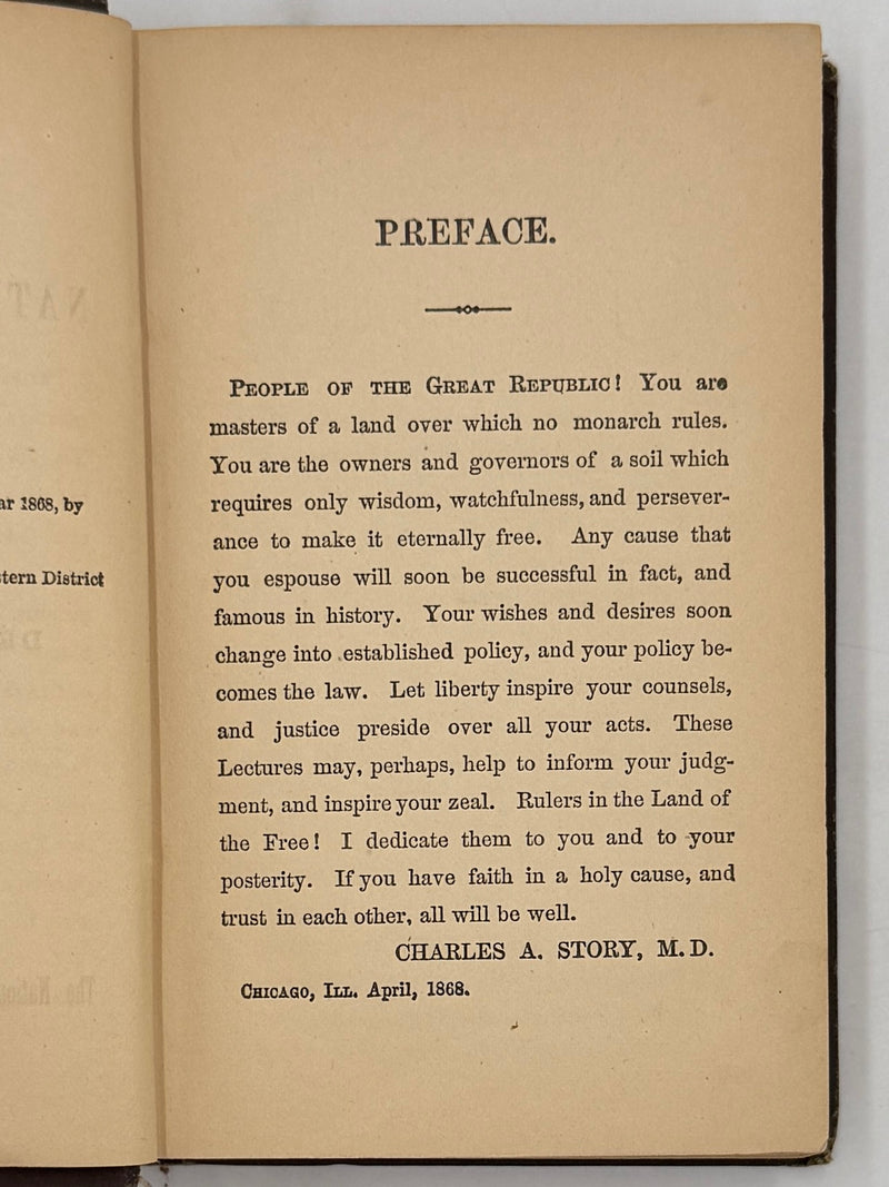 Alcohol: Its Nature and Effects by Dr. Charles A. Story