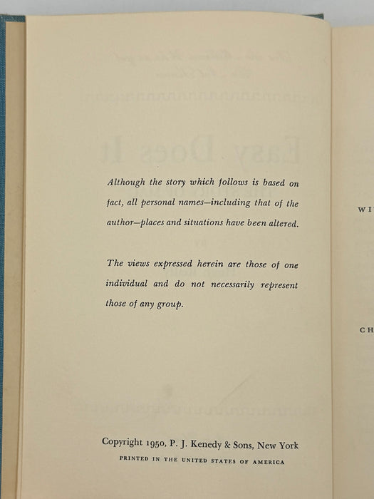 Easy Does It... The Story of Mac from 1950 with a Foreword by Dr. Silkworth
