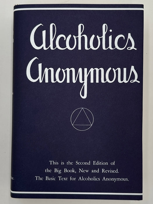 Alcoholics Anonymous Second Edition 5th Printing 1962 - RDJ