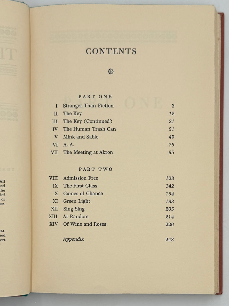 The Road Back: A Report on Alcoholics Anonymous by Joseph Kessel - With Original Promotional Letter