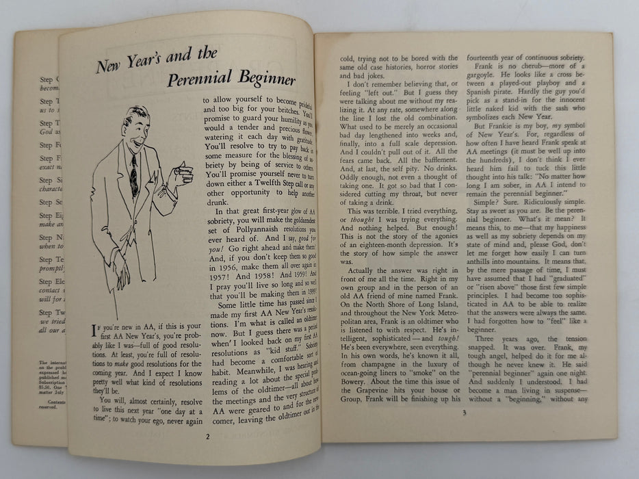 AA Grapevine from January 1956