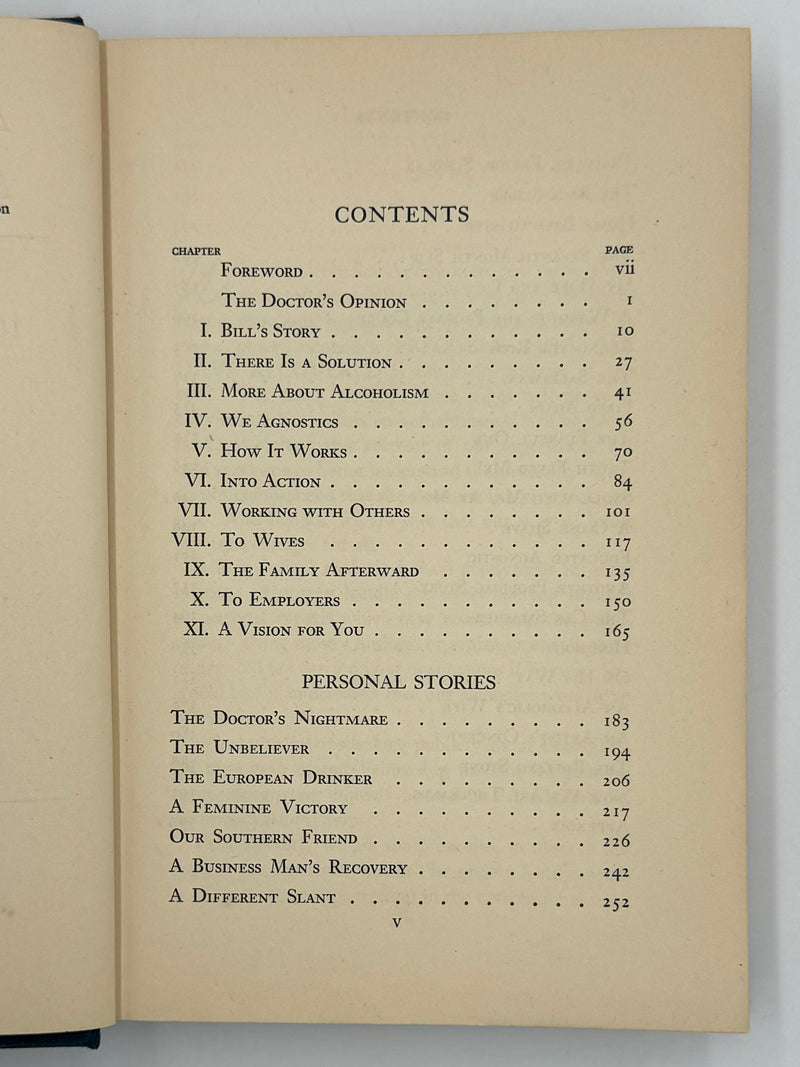 Signed by “Mr. X” (Clarence Snyder) - Alcoholics Anonymous First Edition 12th Printing