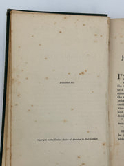 John Barleycorn by Jack London - First London Printing - 1914 Recovery Collectibles