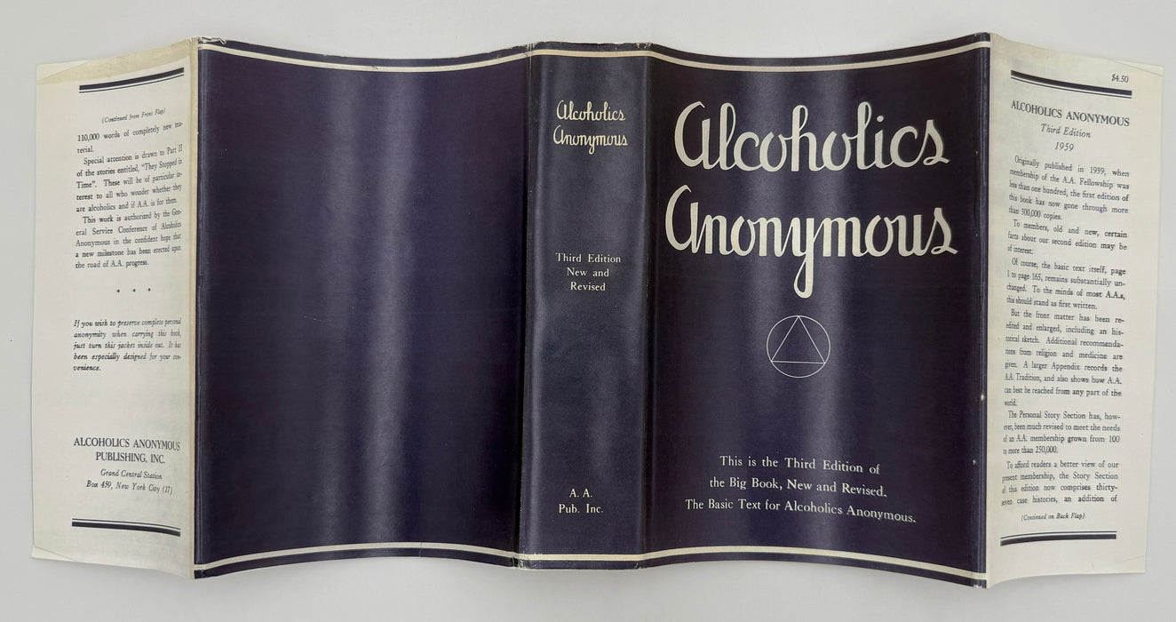 Alcoholics Anonymous Second Edition 3rd Printing with RDJ