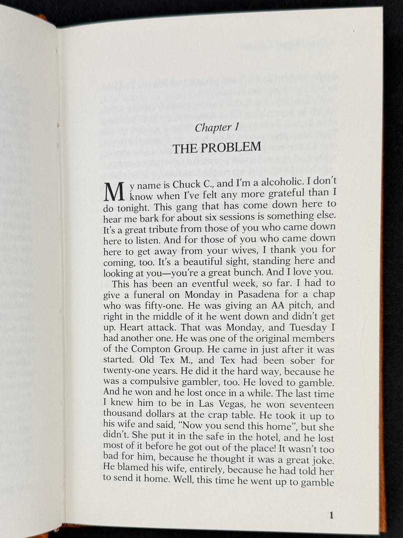 A New Pair of Glasses — Chuck C. — First Edition, First Printing 1984 — Signed & Inscribed — Original Dust Jacket