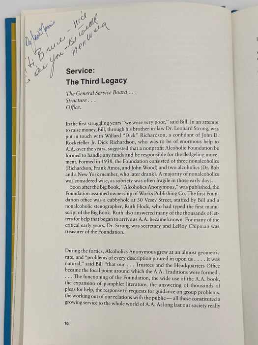 50 Years with Gratitude from the 1985 International Convention - Signed