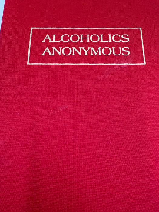 Alcoholics Anonymous First Edition 2nd Printing Custom Clamshell Box