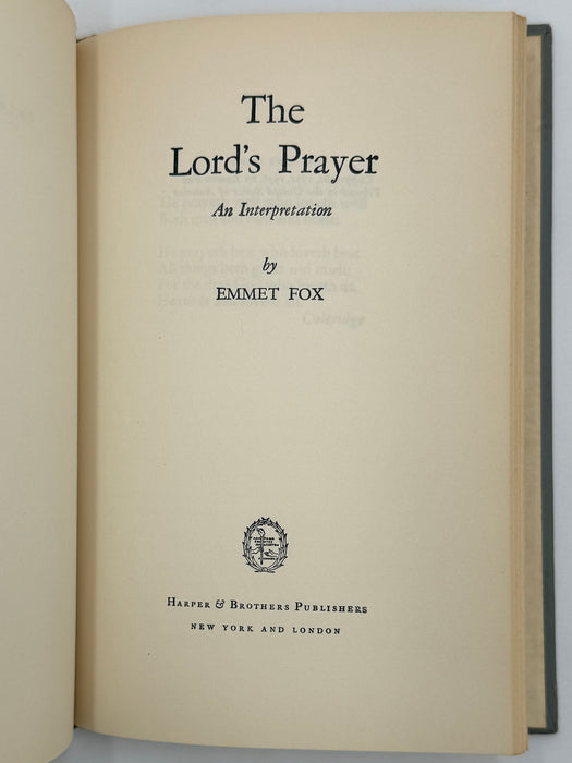 The Sermon on the Mount by Emmet Fox