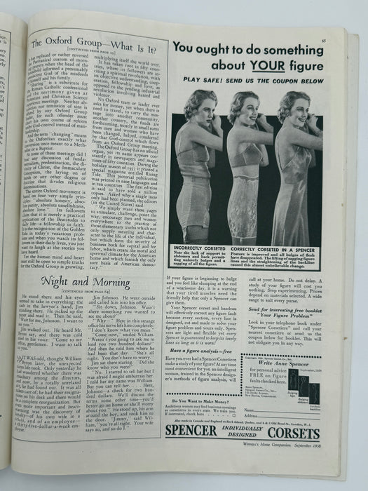 Woman’s Home Companion from September 1938 - The Oxford Group