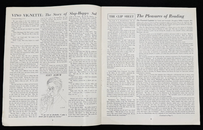 The A.A. Grapevine — February 1947 | Volume III, No. 9