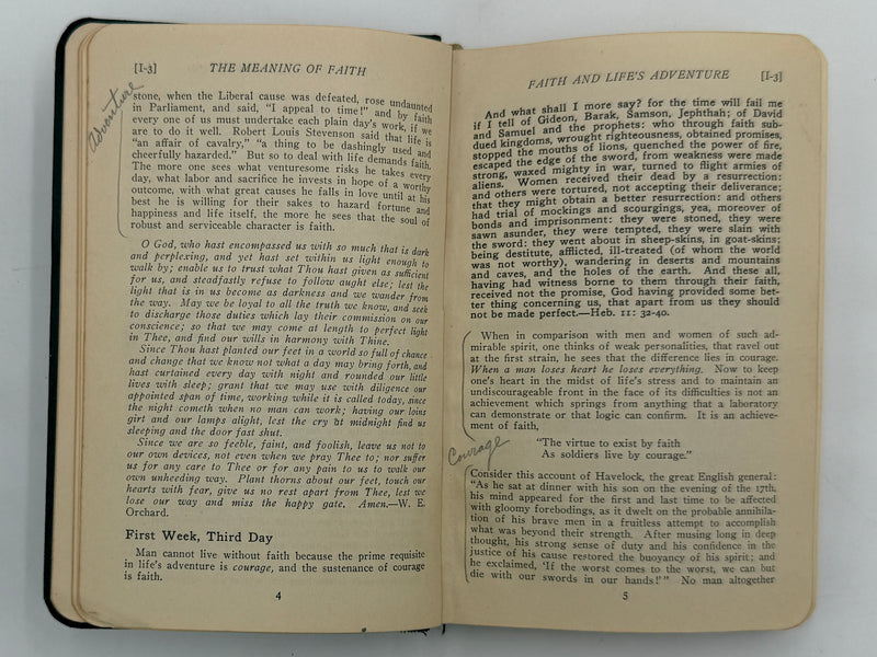 The Meaning of Faith by Harry Emerson Fosdick