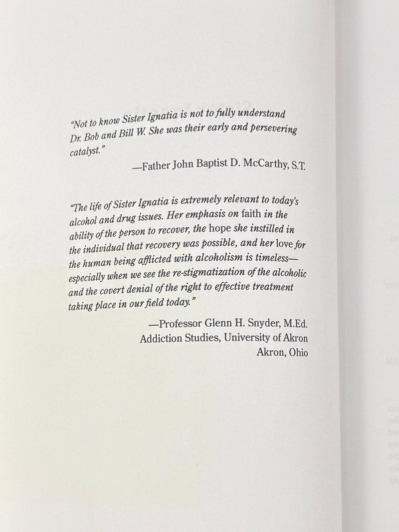 Sister Ignatia: Angel of Alcoholics Anonymous — Mary C. Darrah | Second Edition (2001)