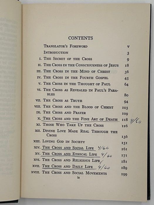 Meditations on the Cross by Toyohiko Kagawa