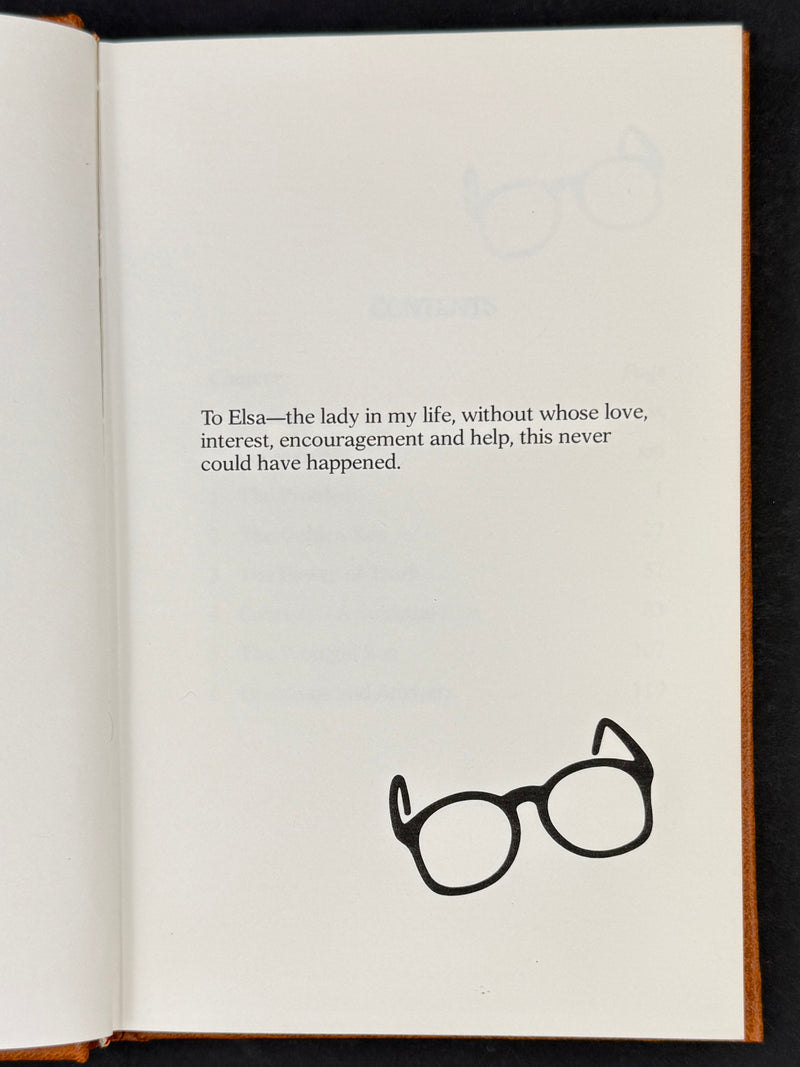 A New Pair of Glasses — Chuck C. — First Edition, First Printing 1984 — Signed & Inscribed — Original Dust Jacket