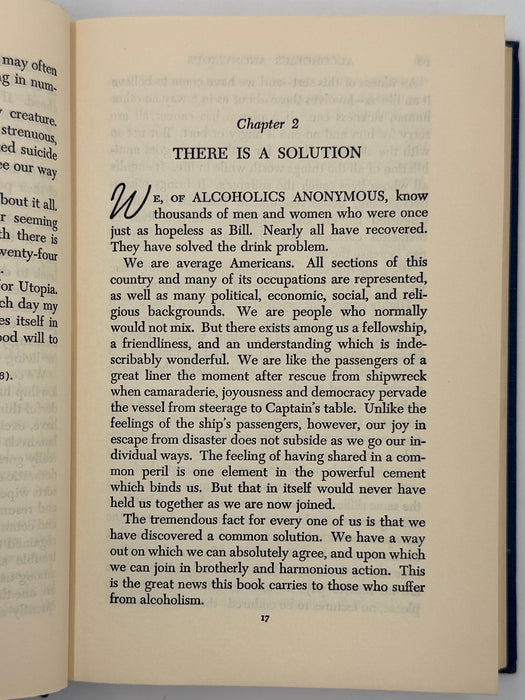 Alcoholics Anonymous Second Edition 8th Printing from 1966 - ODJ