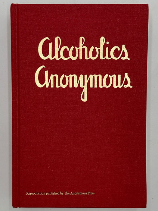 Anonymous Press Reproduction of AA First Edition