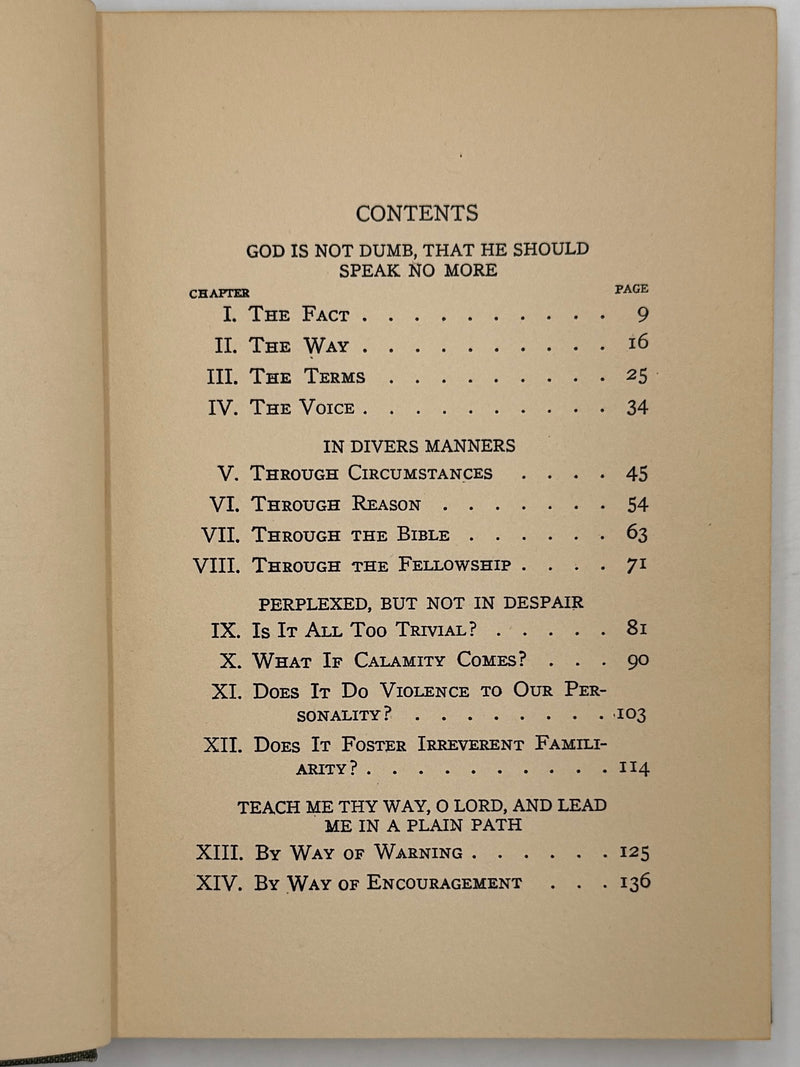 God Does Guide Us by W.E. Sangster