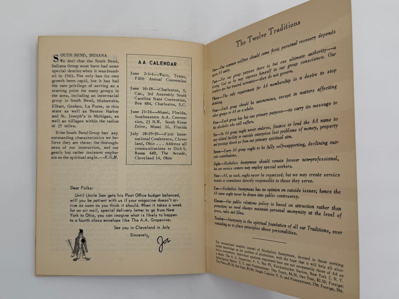 A.A. Grapevine — June 1950 (Midwest Issue) — Anne Smith