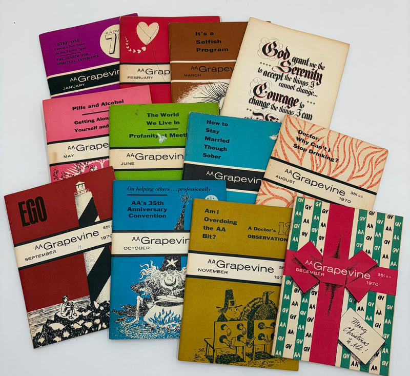 AA Grapevine Complete Set 1970