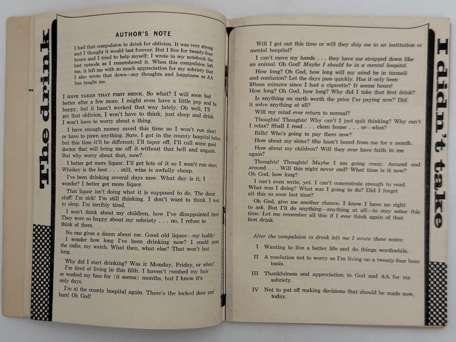 AA Grapevine from October 1956 - Tranquilizers