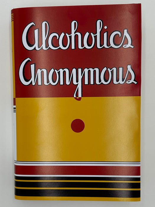 Alcoholics Anonymous Extremely RARE First Edition 7th Printing Big Book from 1945