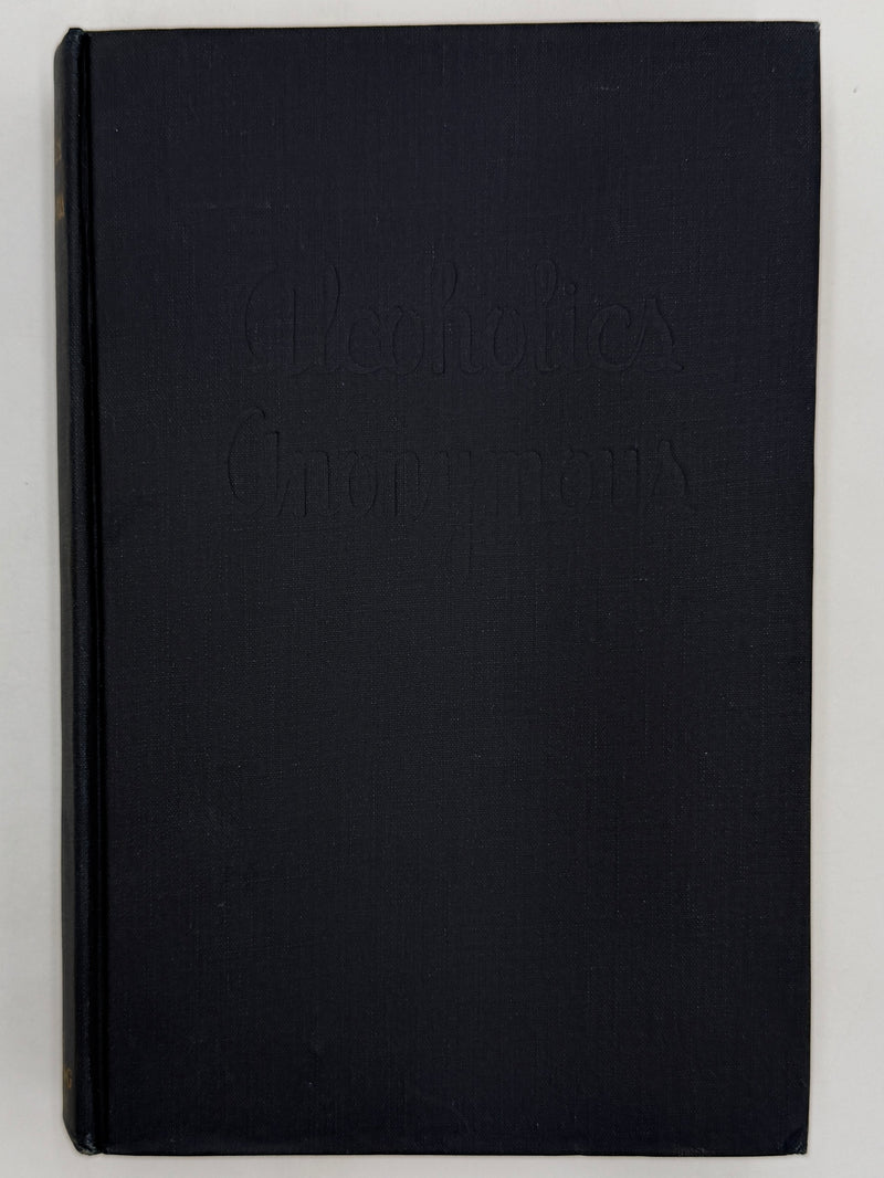 Alcoholics Anonymous First Edition Big Book 6th Printing - 1944 - RDJ
