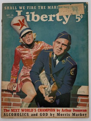 Liberty Magazine from September 1939 - Alcoholics and God article by Morris Markey