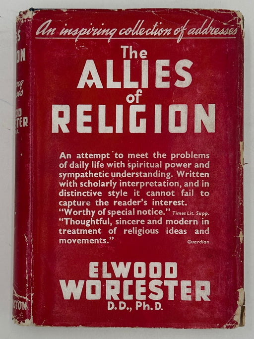 The Allies of Religion by Elwood Worcester - ODJ Recovery Collectibles