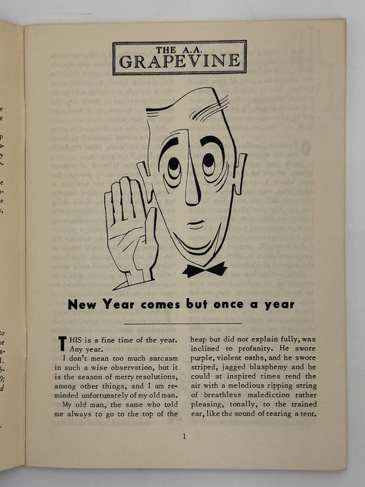 AA Grapevine from January 1950