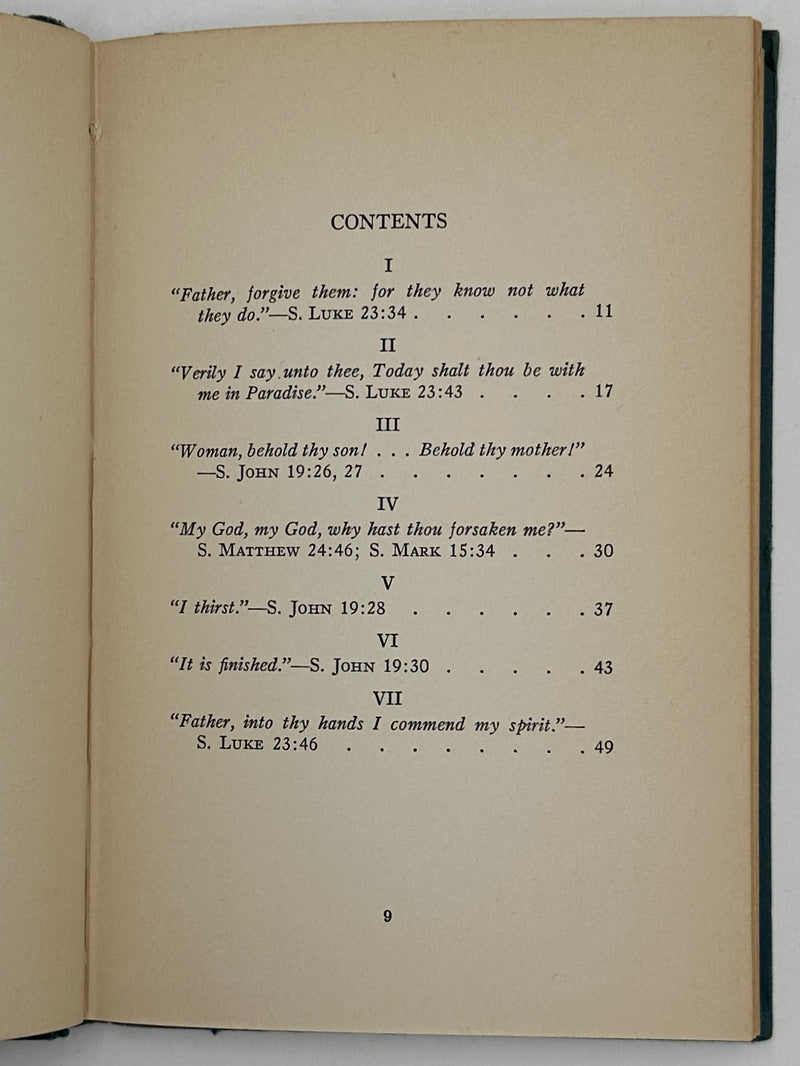 Christ’s Words From The Cross by Samuel M. Shoemaker