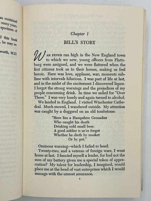 Alcoholics Anonymous Second Edition 15th Printing from 1973 - ODJ
