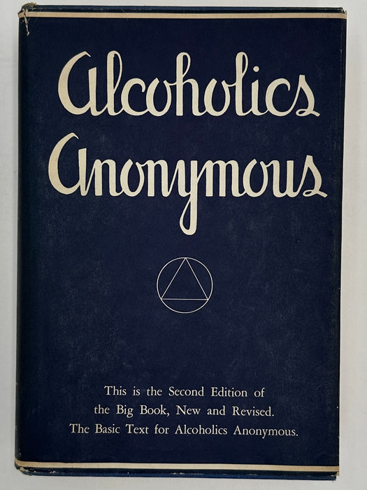 Alcoholics Anonymous 2nd Edition 7th Printing from 1965 - ODJ Recovery Collectibles