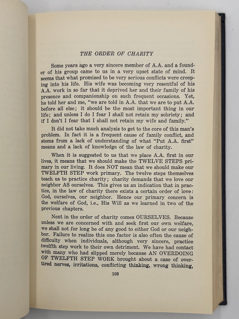Sobriety and Beyond by Father John Doe - Ralph Pfau - 2nd Printing from 1956 - ODJ
